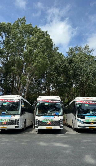 Bãi xe của nhà xe Tuấn Liễu