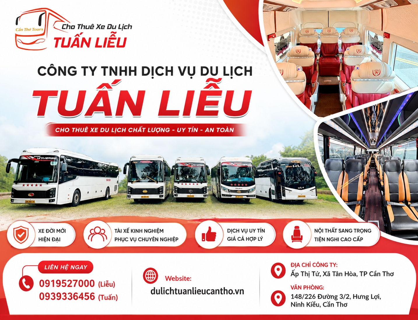 thuê xe du lịch giá rẻ Cần Thơ