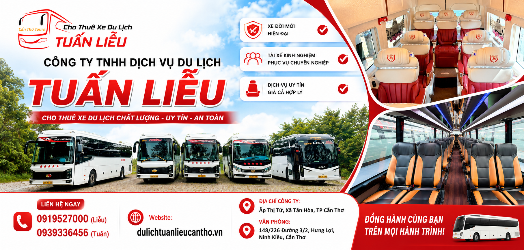 cho thuê xe du lịch Miền Tây giá rẻ