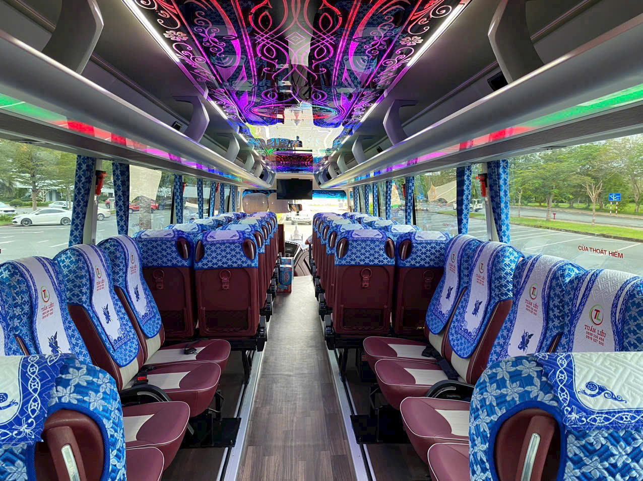 nội thất xe du lịch tuấn liễu